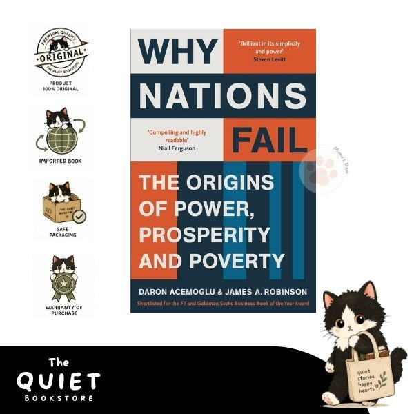 Import Book - Why Nations Fail  - 9781846684302 (English Edition)