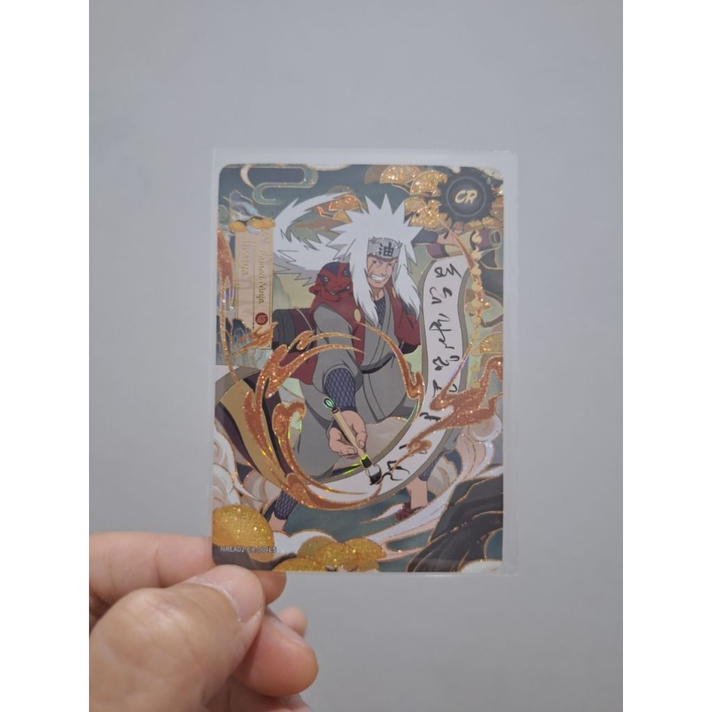Kartu Jiraiya CR Naruto Kayou Earth Scroll 2 CCG TCG