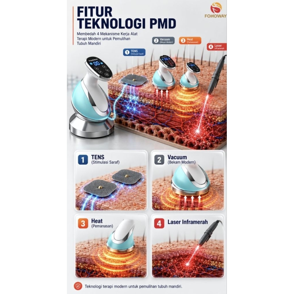 Fisioterapi PMD Fohoway ORI BARU. EX HADIAH