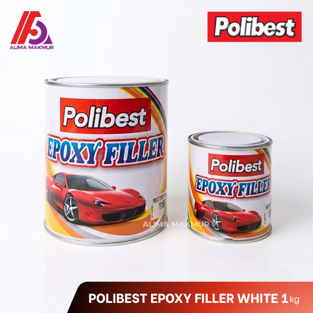 Polibest Epoxy Filler White 1kg / Epoxy Filler Polibest