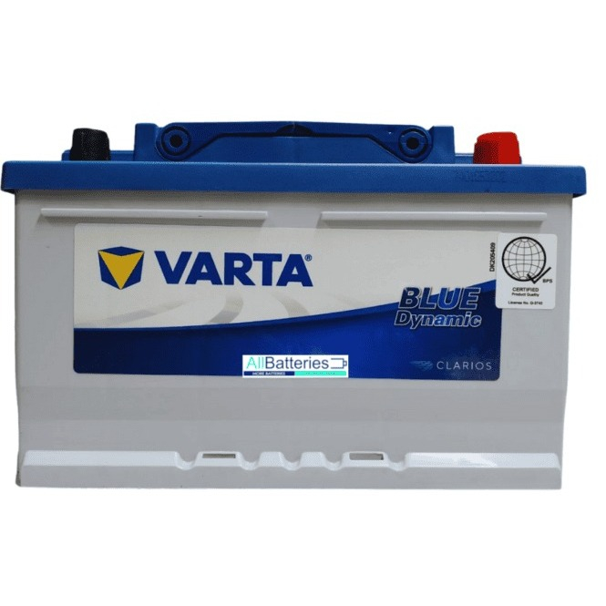AKI ACCU VARTA BLUE DYNAMIC 57539 DIN 75 Din 84 12V 75AH INNOVA REBORN DIESEL FORTUNER DLL