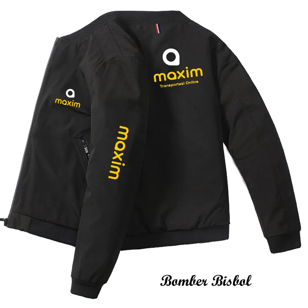 Jaket Draiver Ojol MAXIM - Jacket Only (Maxim - Transportasi Online)