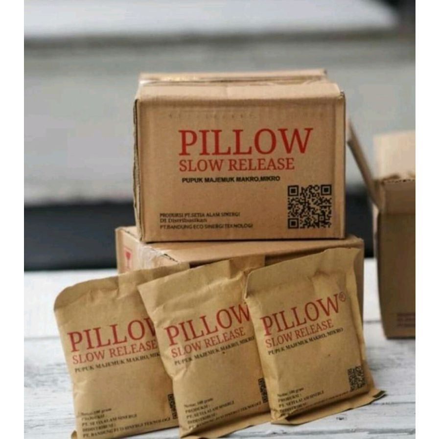 1BOX ISI 10SACHET PUPUK PILLOW SLOW RELEASE BOOSTER SAWIT PUPUK BANTAL SLOW RILIS ECO FARMING PUPUK 