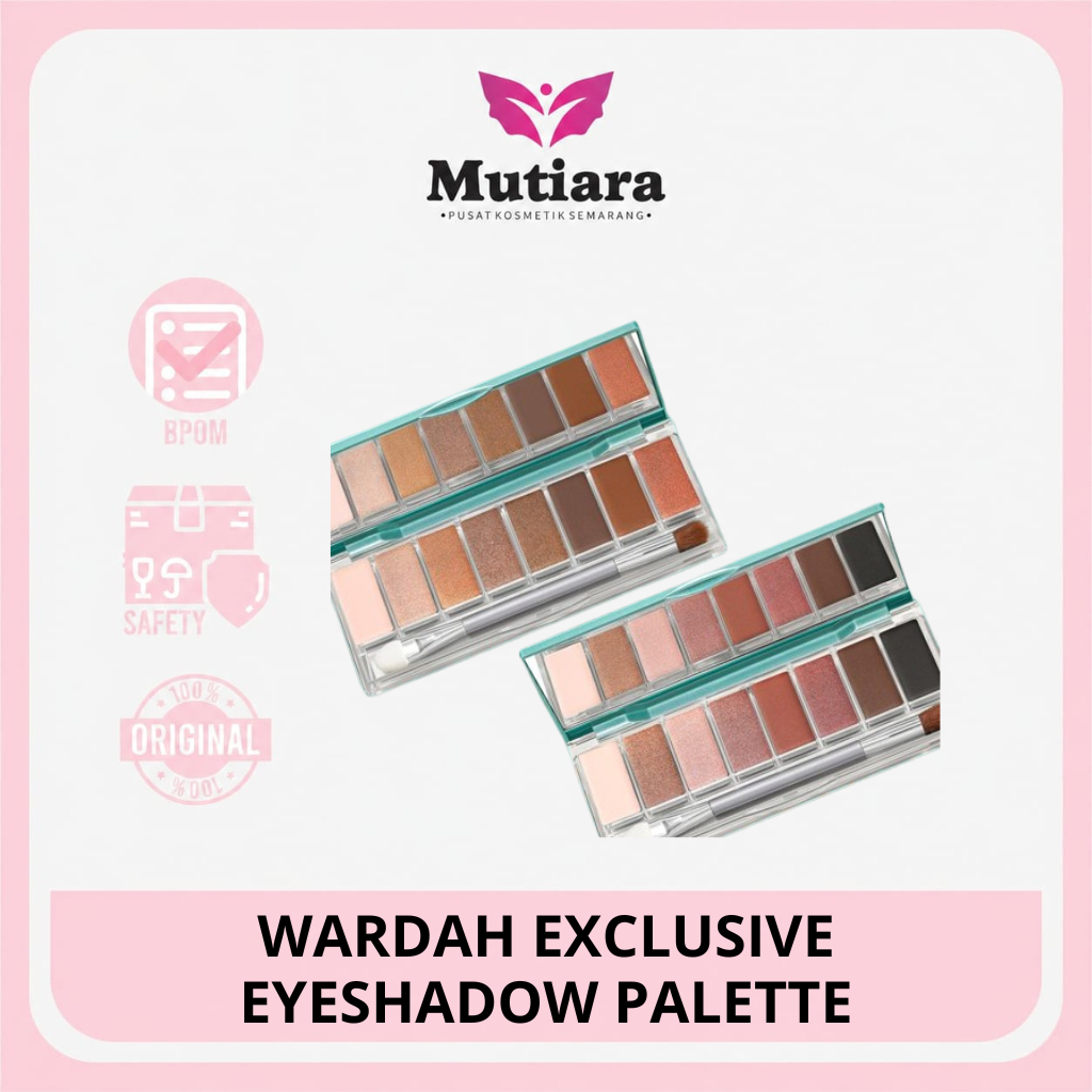 WARDAH EXCLUSIVE EYESHADOW PALETTE