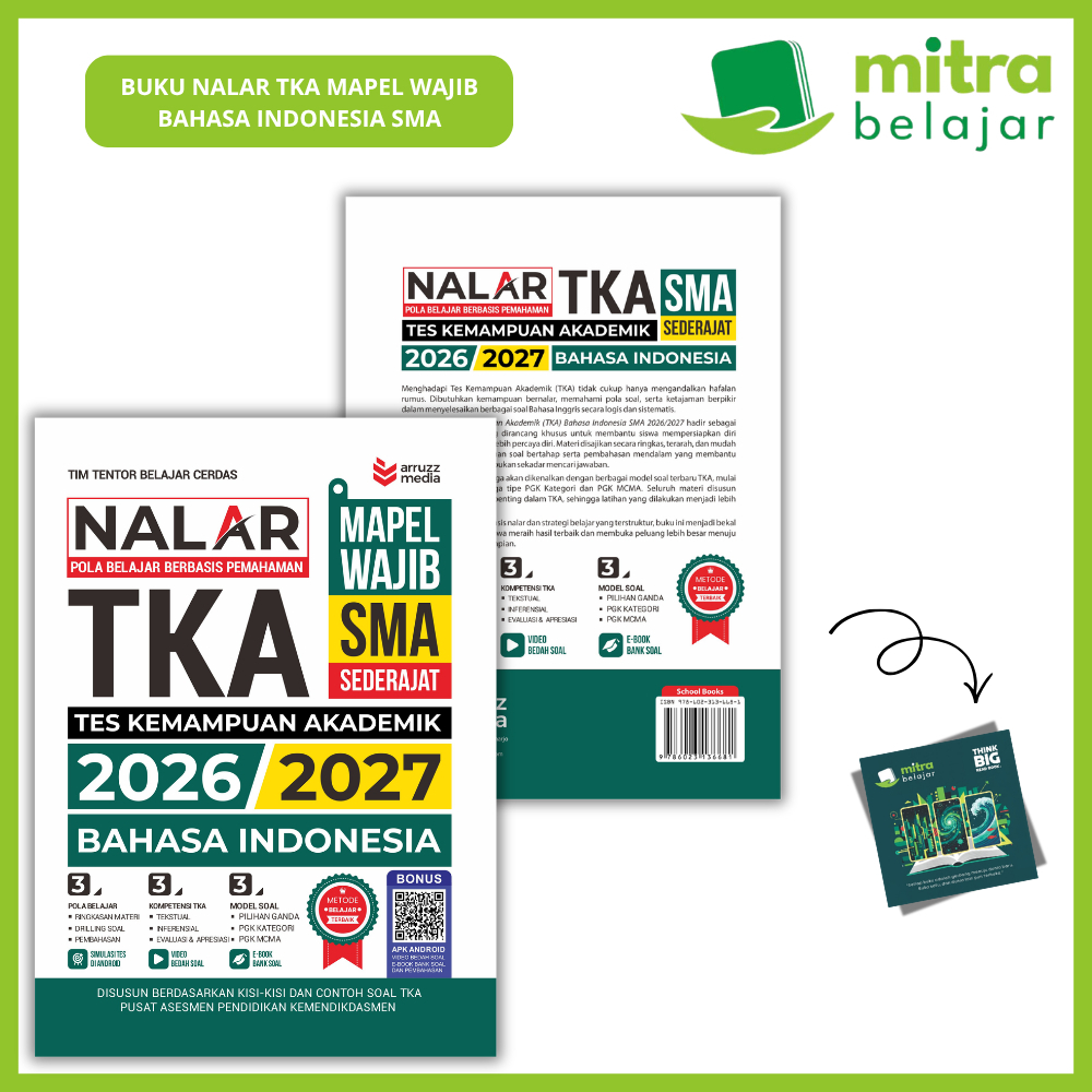 NALAR TKA Bahasa Indonesia Mapel Wajib SMA/Sederajat 2026/2027