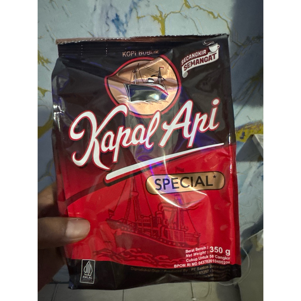 Kopi Kapal Api Special 350gr Untuk 59 Cangkir Rasa Kopi Kemasan 350gr