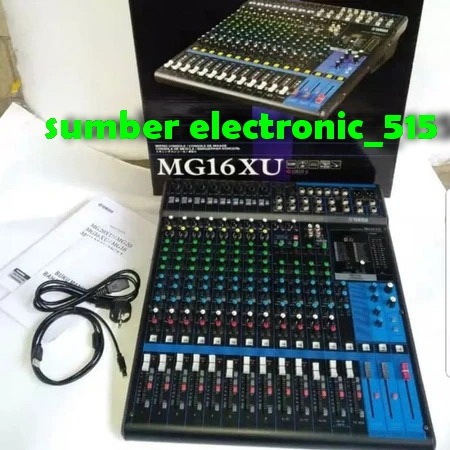 Mixer Yamaha mg16xu mixer 16 channel Yamaha mg16 xu