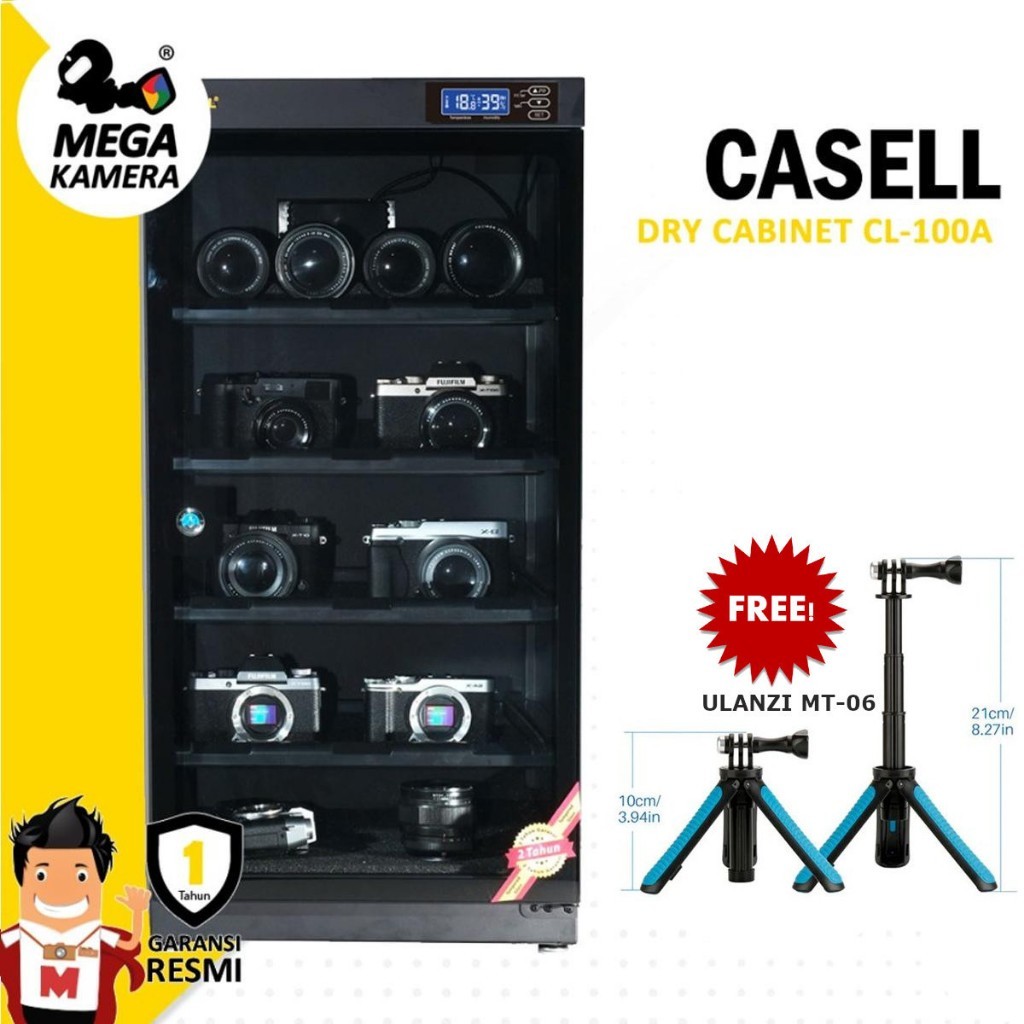 Casell CA-100A Dry Cabinet Camera with Electronic Display 100L - Dry Box