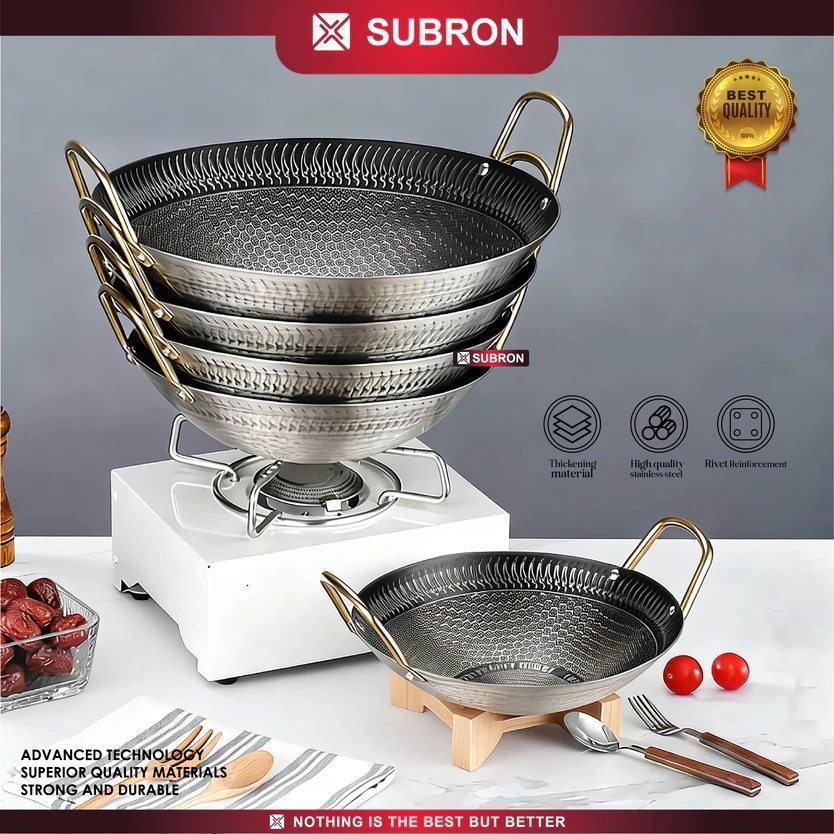 WAJAN SUBRON WOK HONEYCOMB