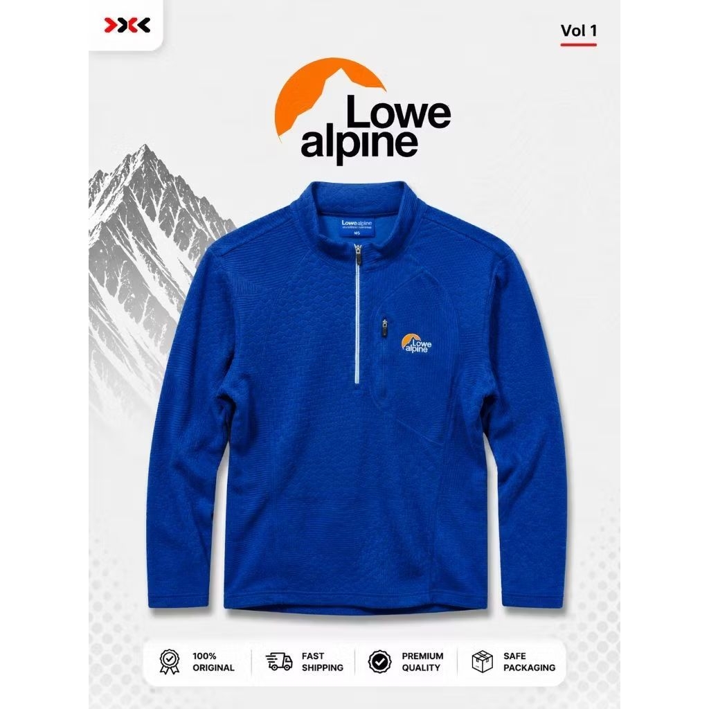 Baselayer Outdoor Lowe Alpine Bahan Polar Waffle