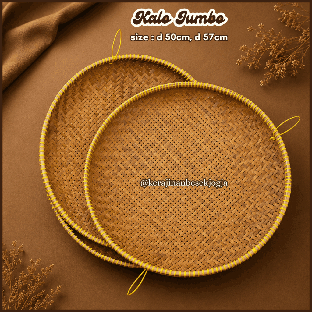 KALO JUMBO / IRIK JUMBO | kalo bambu tirisan bambu irik bambu peniris anyaman