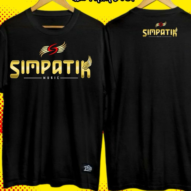 Kaos Simpatik Music Gold -Jandhut dangdut koplo ageng music soraya alrosta mahesa music simpatik mus