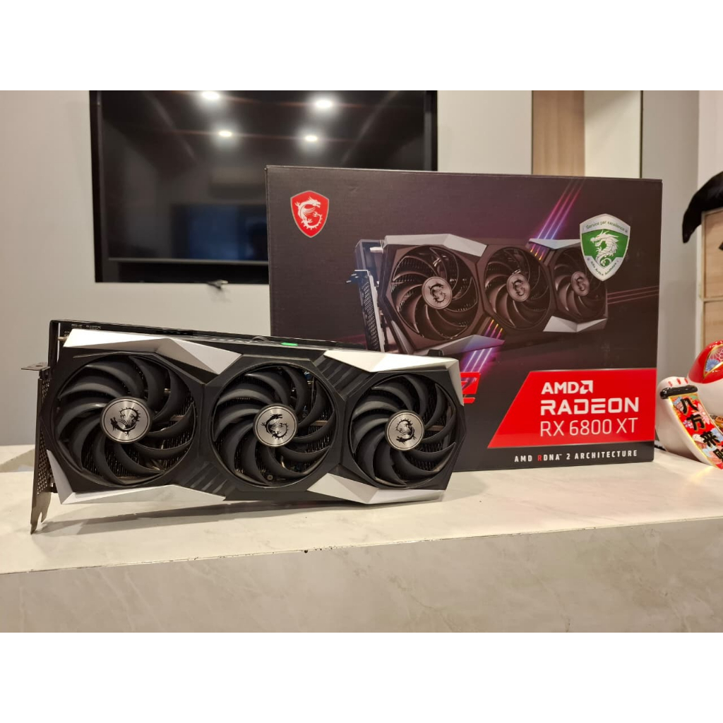 VGA MSI AMD Radeon RX 6800 XT / 6800XT GAMING Z TRIO 16GB GDDR6 - Second 2ND