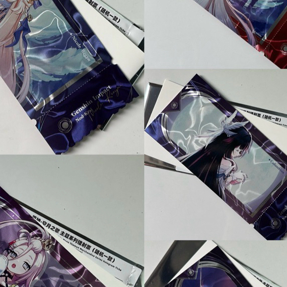 READY STOCK Genshin Impact Song of the Welkin Moon Nod Krai Official Hologram Ticket