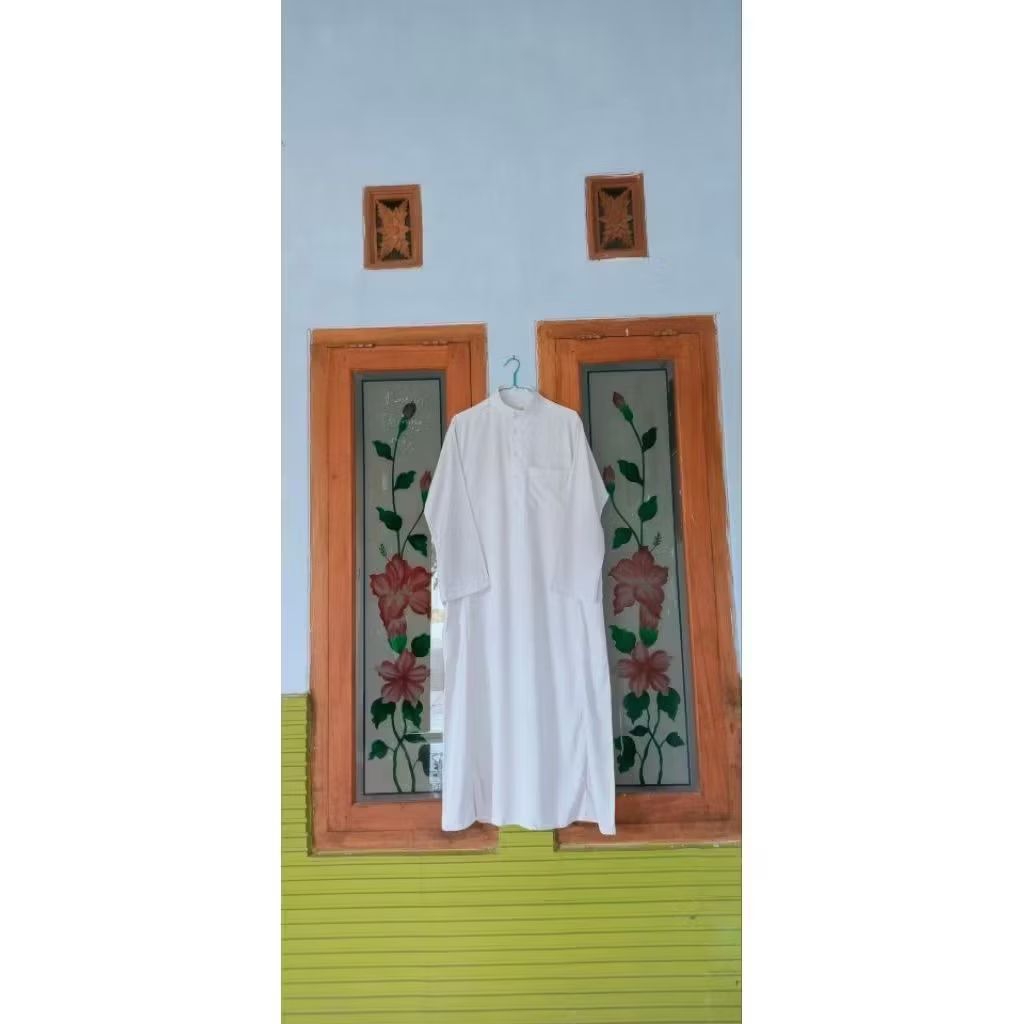GAMIS PRIA PUTIH PL BRAND AL HARAMAIN 3
