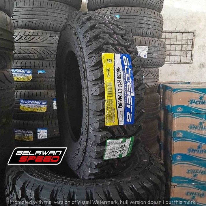 Ban Mobil Offroad Ring 13 ACCELERA MT 165 80 r13 / ban offroad murah