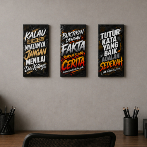 HIASAN DINDING MDF QUOTE AFH007