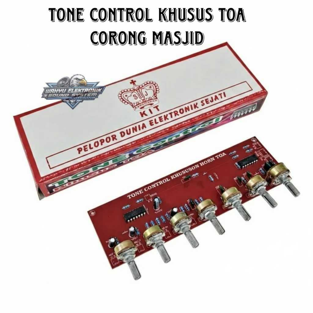 Tone Control Horn TOA / Tone Kontrol Khusus TOA Corong Masjid Lengkap Fitur Send + Return
