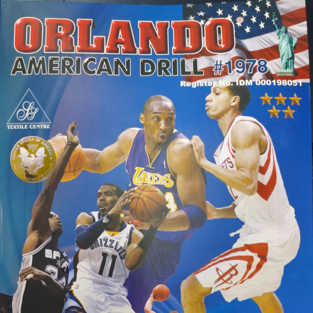 ORLANDO AMERICAN DRILL (per 10 cm) - bahan kain seragam