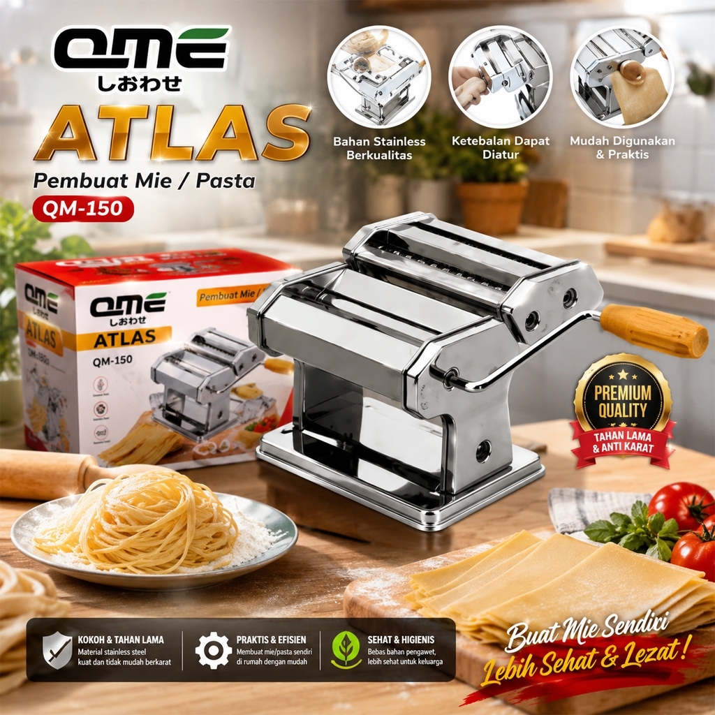 Atlas QME QM-150 Gilingan Mie