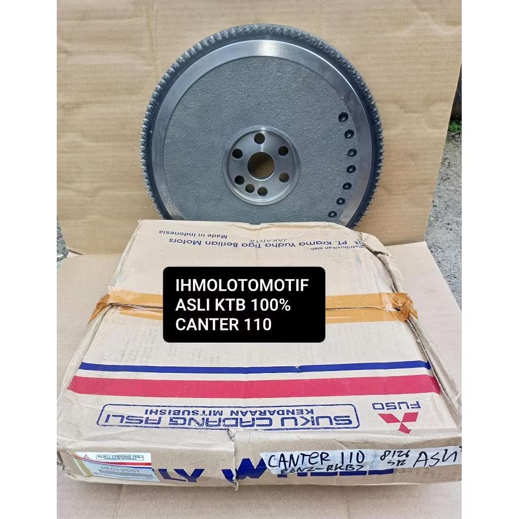 FLYWHEEL ASSY GENDENG ASSY CANTER 110 ASLI KTB 100%