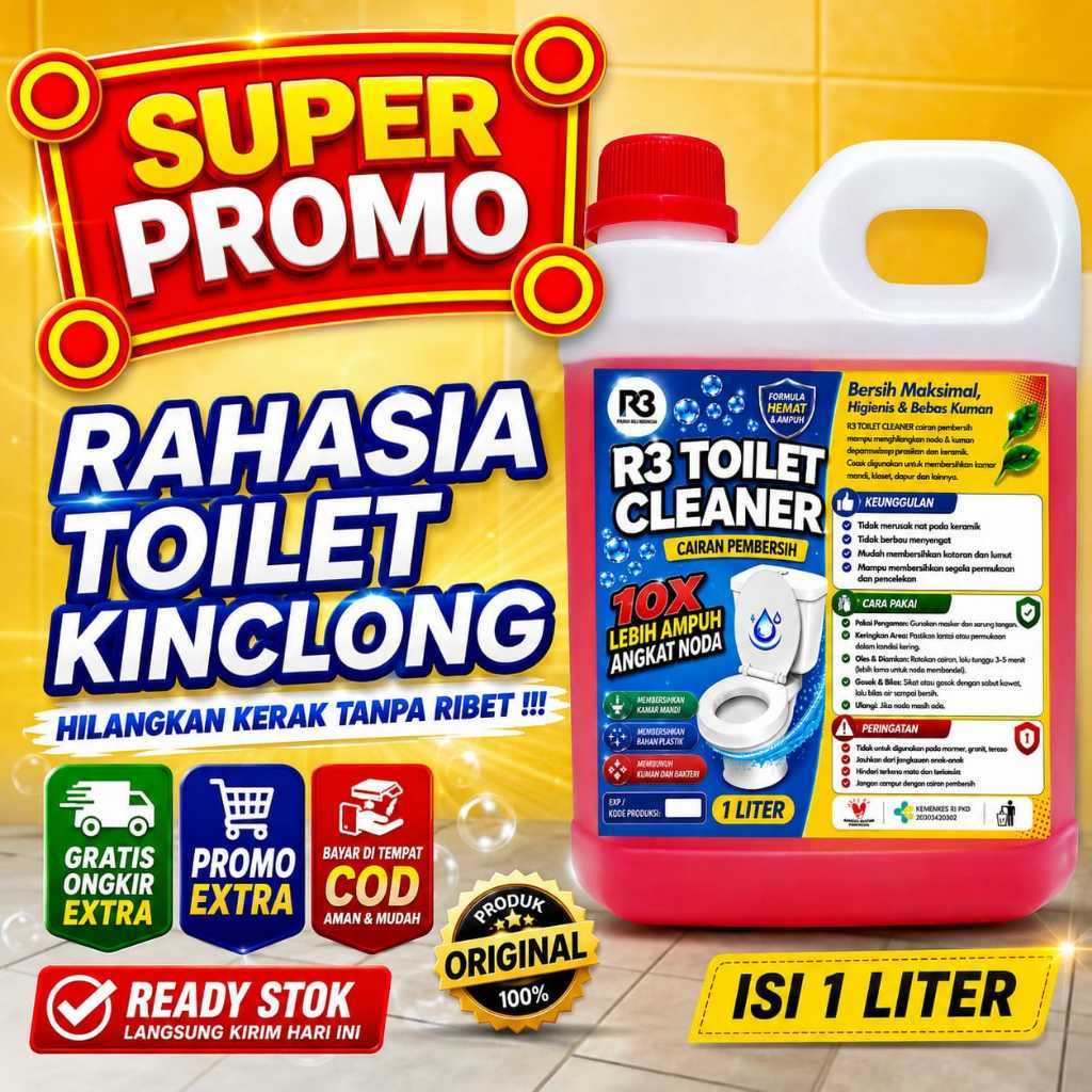 PEMBERSIH KERAMIK KAMAR MANDI, SYOWER, KRAN,TOREN, WATAFEL DAN PERABOT DAPUR