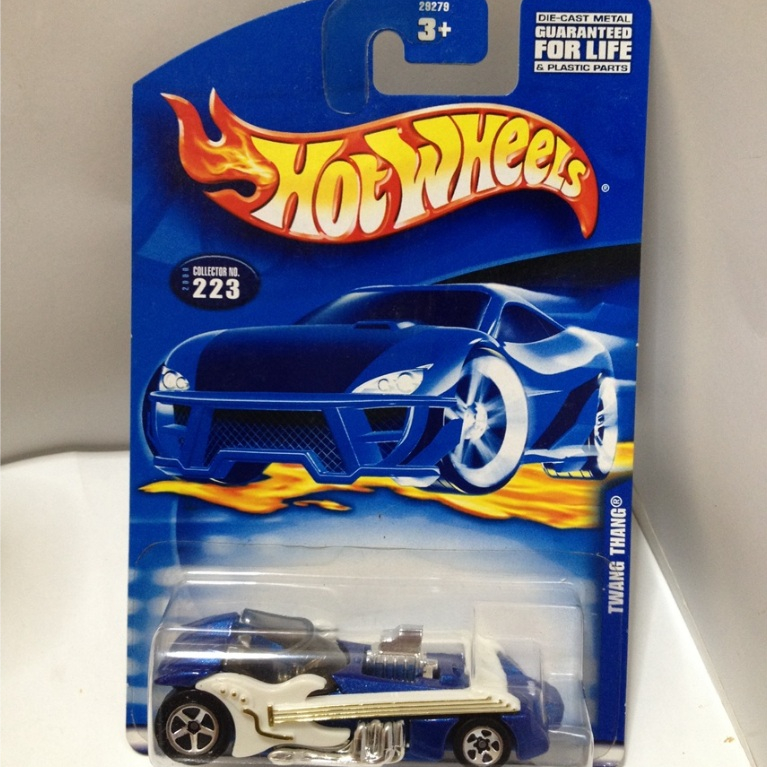 Hot Wheels. 2000 Mainline - 223. Twang Thang. GoldChromeStrings by MATTEL