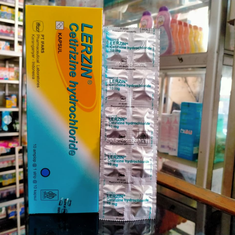 LERZIN KAPSUL 1 STRIP @10 TABLET