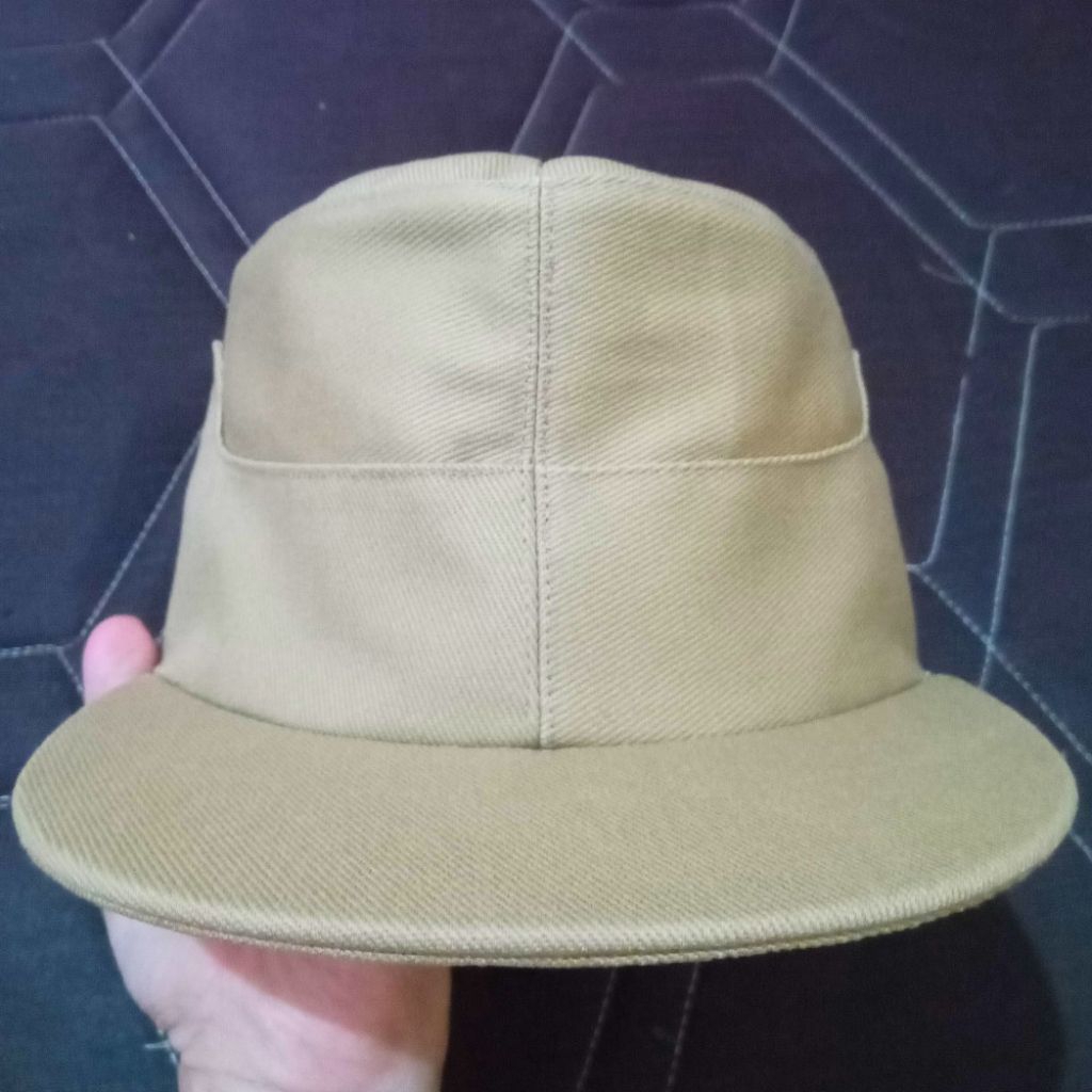 Topi Afrika korps Jerman ww2 katun khaki