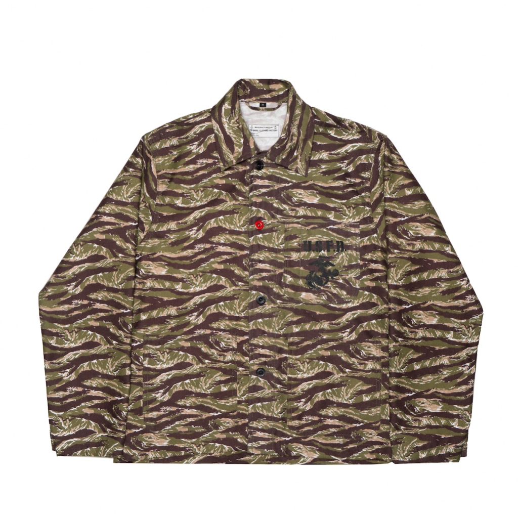 FIREBIRD MFG. - USFB P-41 UNIFORM TIGER STRIPE CHORE JACKET