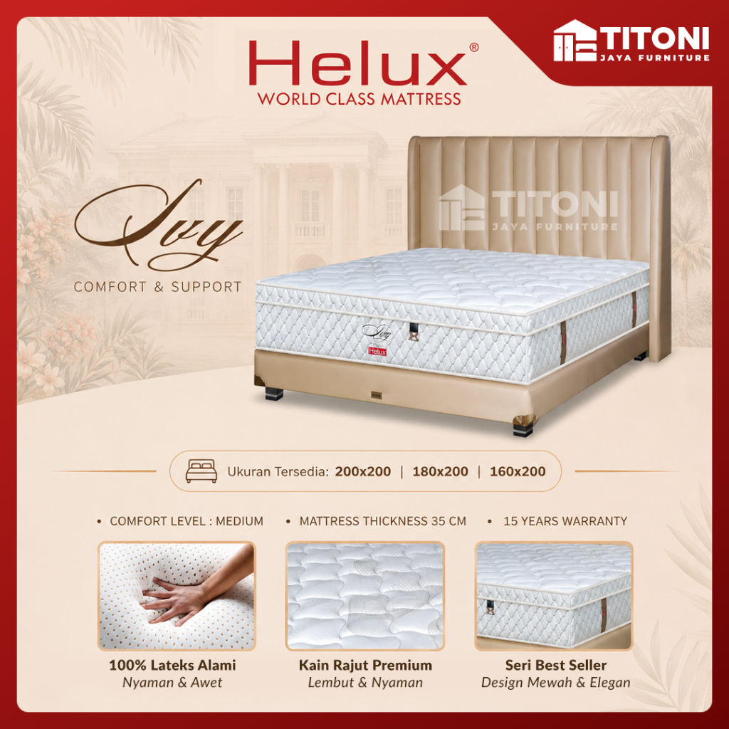 [PEKANBARU FREE ONGKIR] Springbed Helux / Bed Dorong Helux