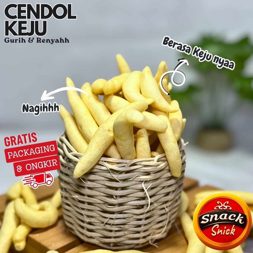 Telor Gabus Keju 185gram Cendol keju Premium Enak Renyahh