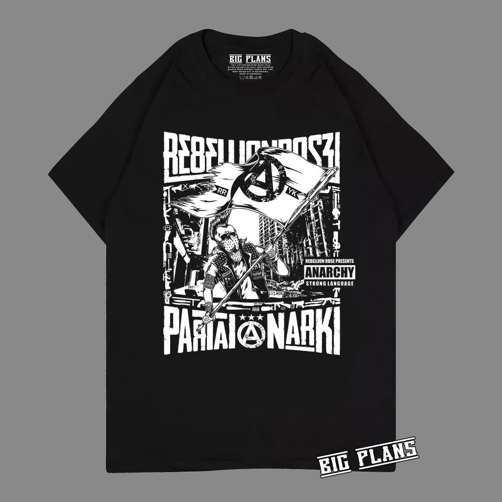 KAOS REBELLION ROSE PARTAI ANARKI