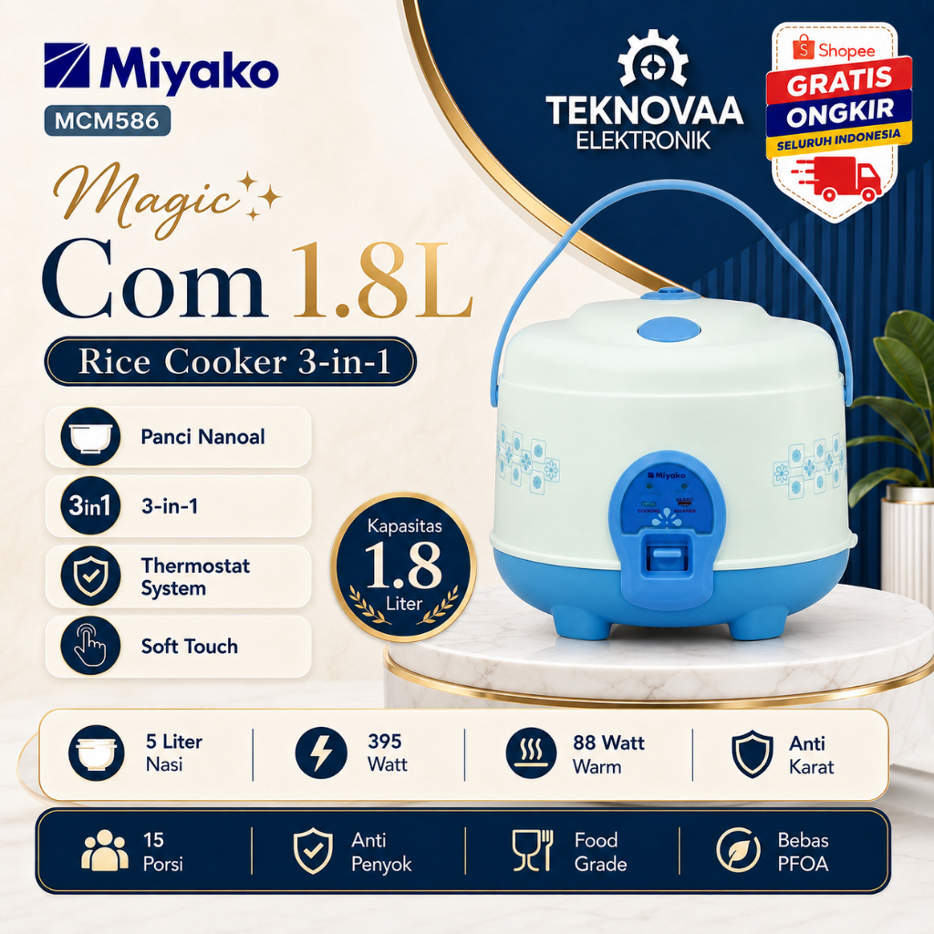 Miyako MCM586 Penanak Nasi