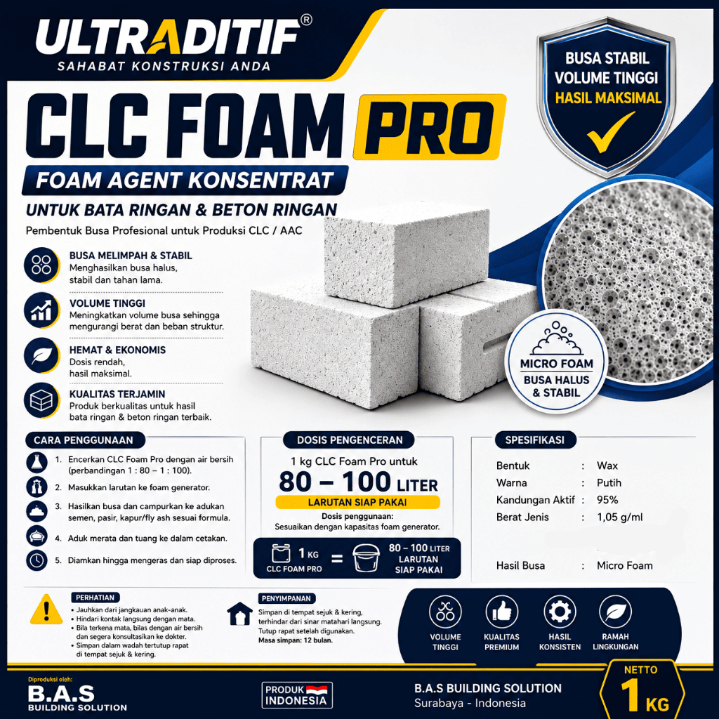 FOAM AGENT CLC  BATA RINGAN 1KG UNTUK 100LITER FOAM AGENT SIAP PAKAI