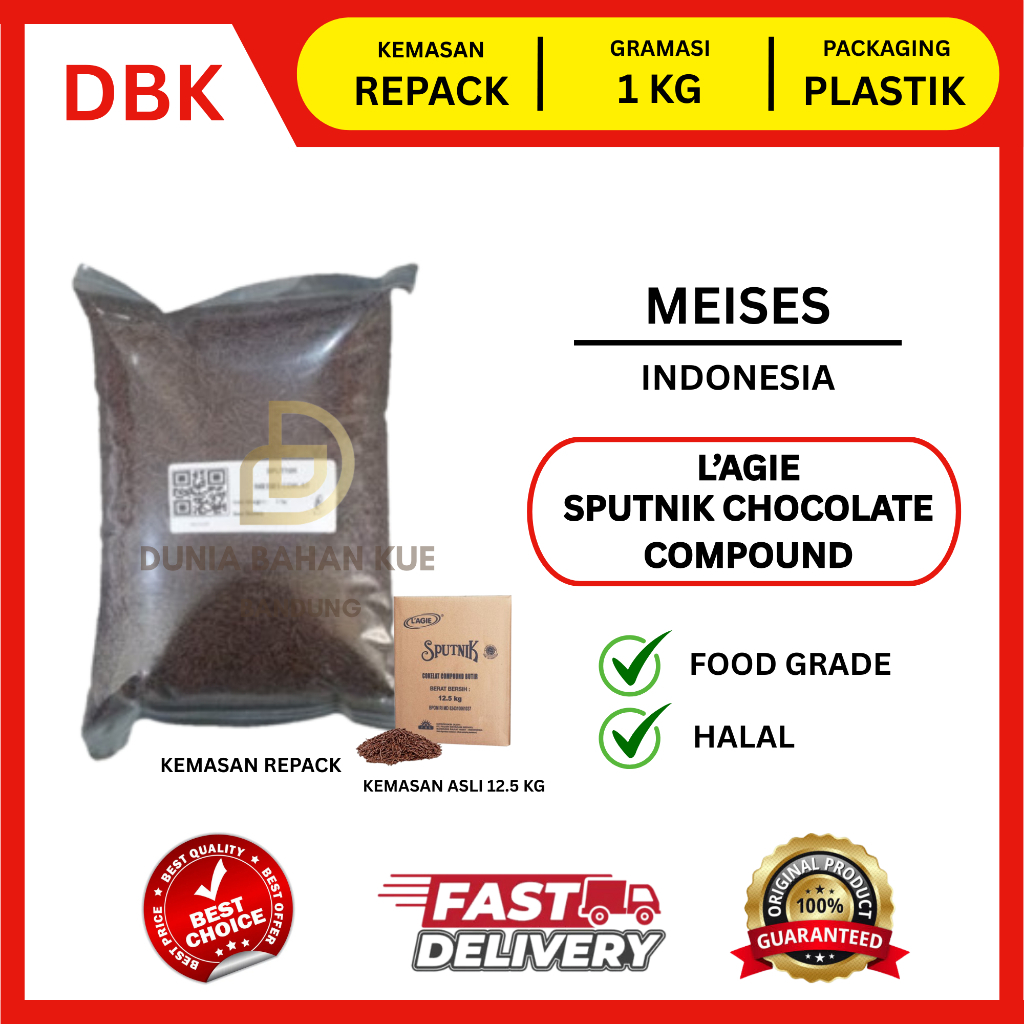 COKLAT MEISES SPUTNIK L'AGIE / MEISES / CERES / MESES || 1 KG