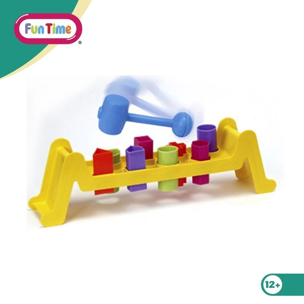 Mainan anak FunTime Hammering Bench