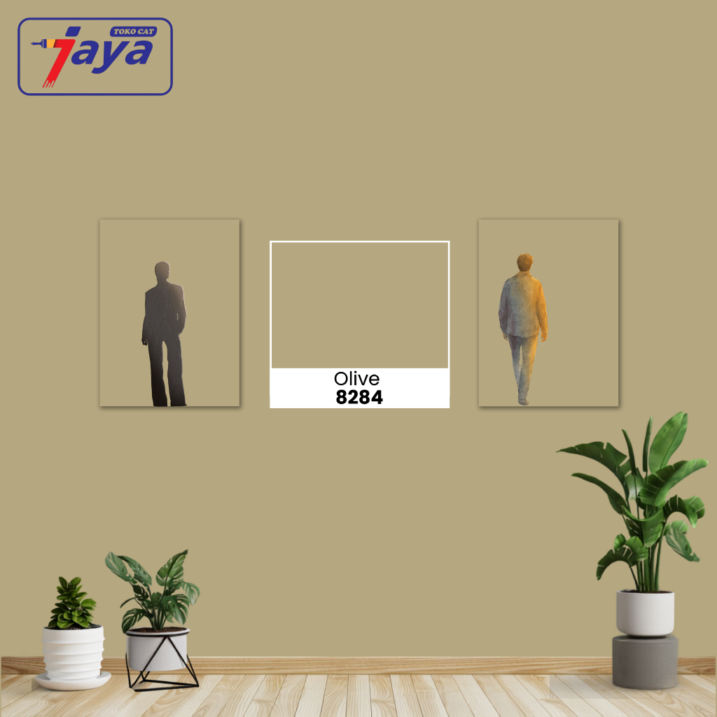 Cat dinding tembok interior exterior luar Avian Avitex Gold Sage Green Olive 8284