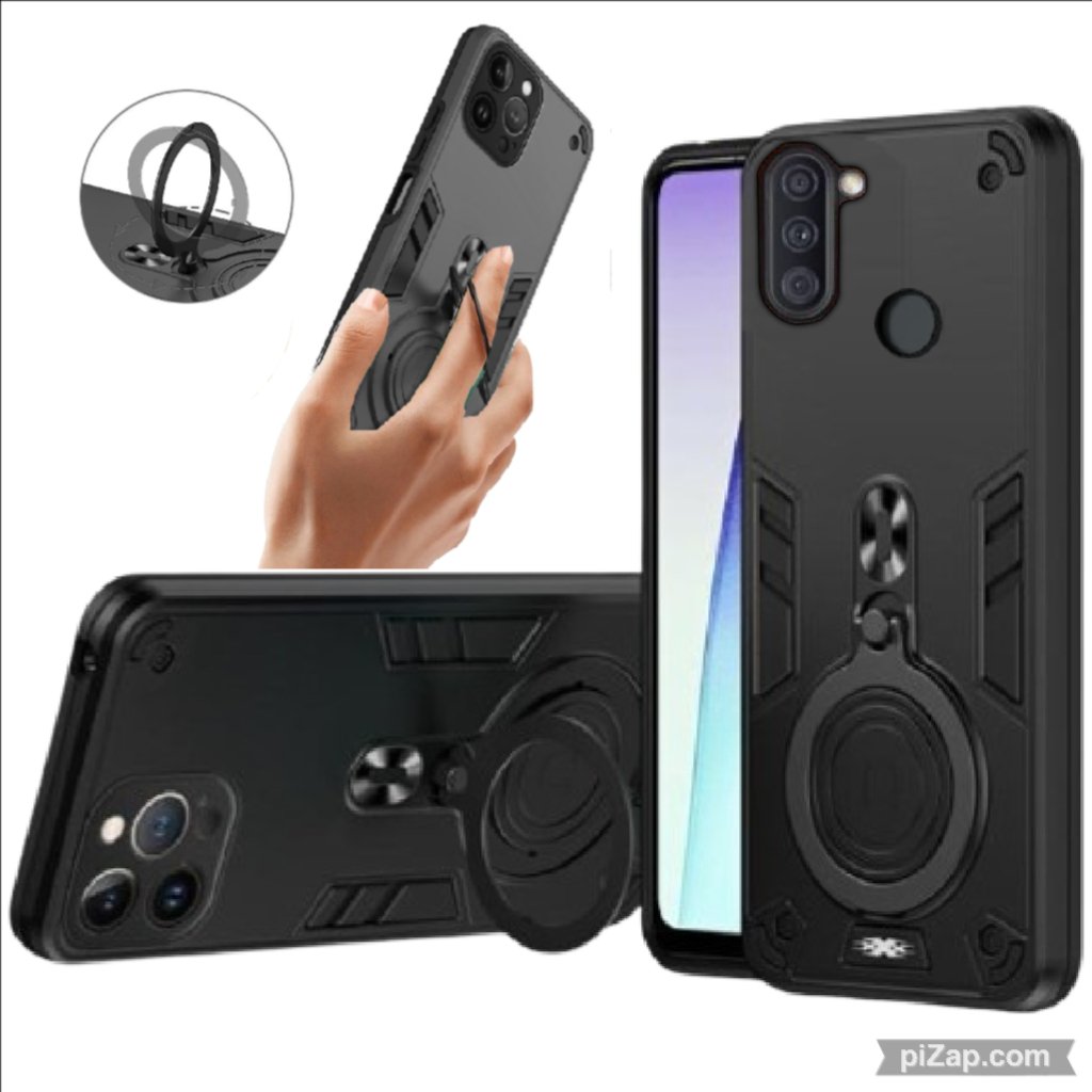 CASE HP UNTUK SAMSUNG A11 SAMSUNG M11 CASING RING PROTEKSI CAMERA HARDCASE STANDING BACK KLIP ROBOT 