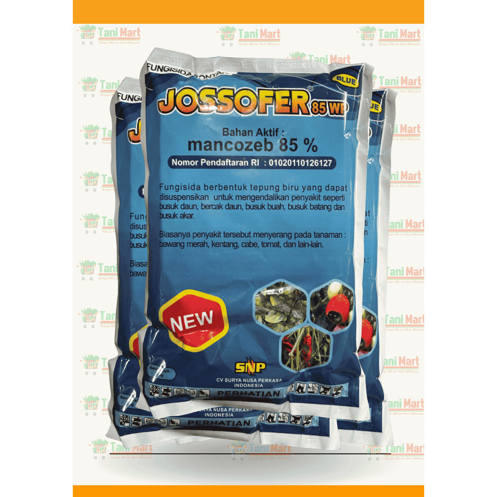 Fungisida JOSSOFER Biru 85 WP Mankozeb 85%  (1 kg)