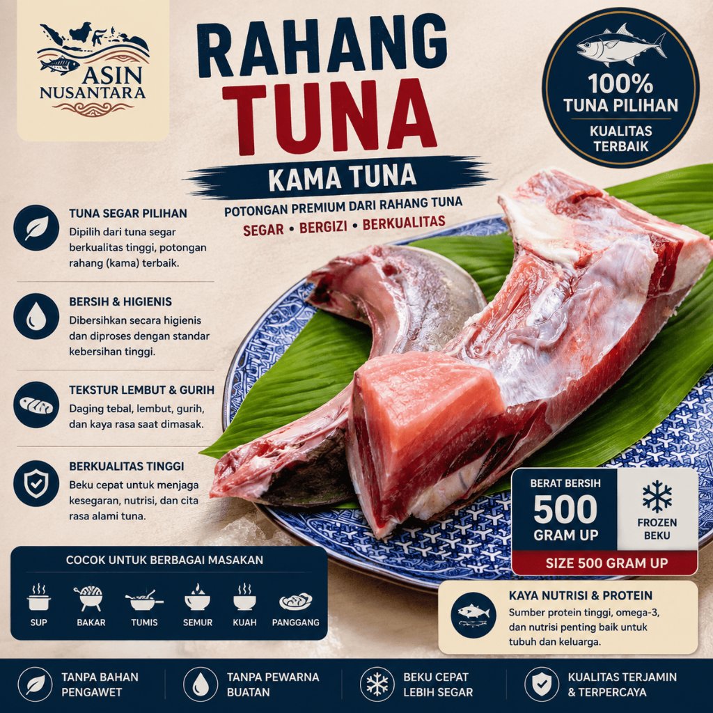 Rahang Tuna Frozen - Kama Tuna