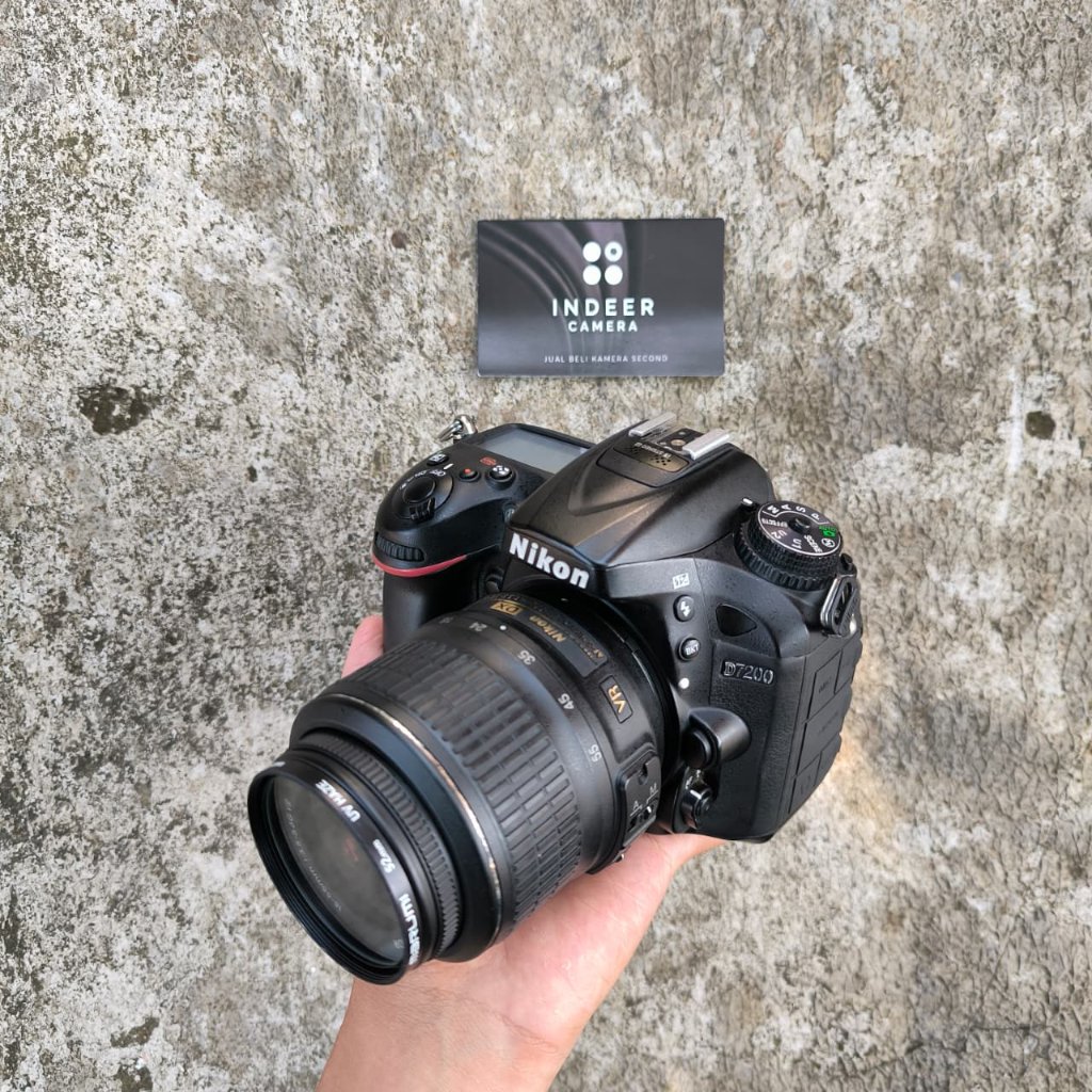 NIKON D7200 18-55MM G VR NORMAL( GARANSI TOKO )