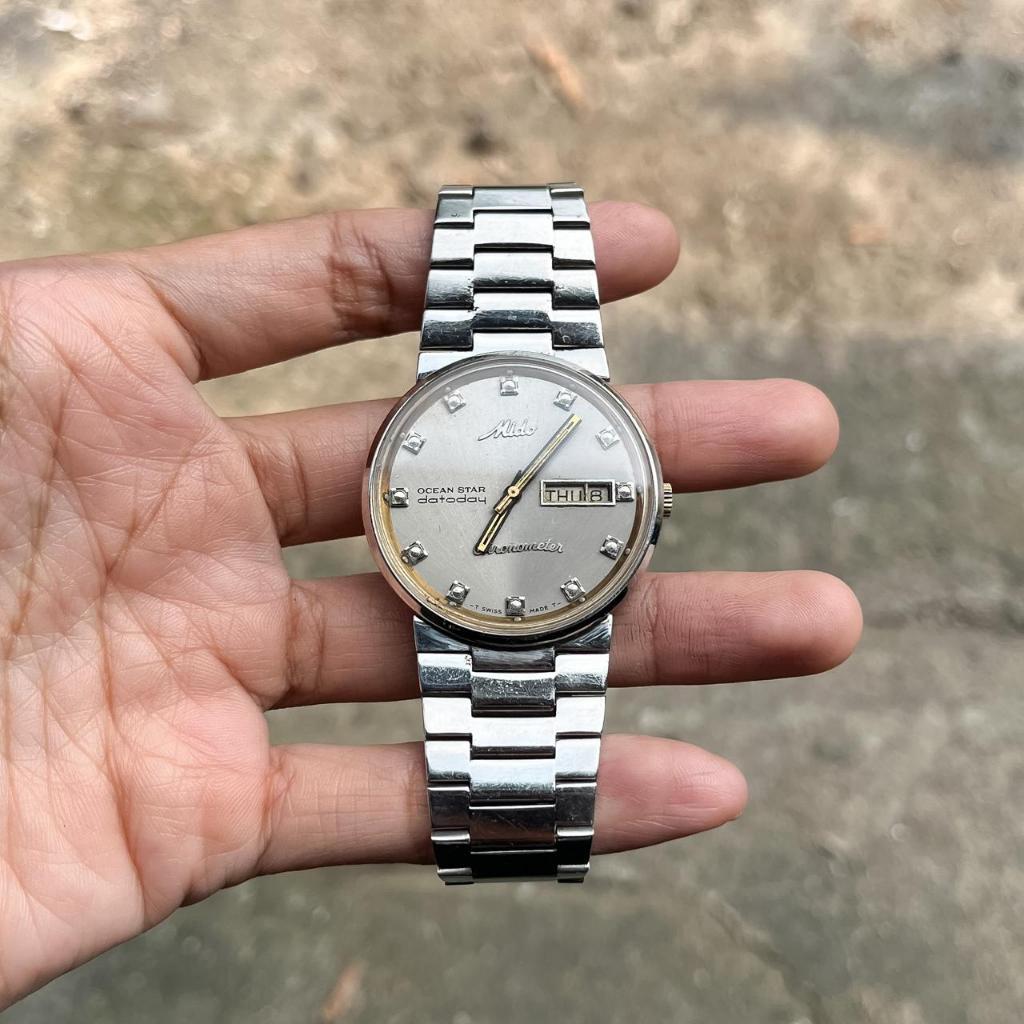 jam tangan mido commander automatic Original