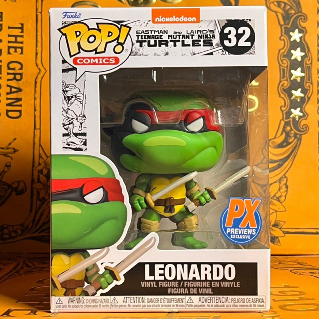 Funko Pop Comics: Teenage Mutant Ninja Turtles TMNT - Leonardo #32 | PX Previews
