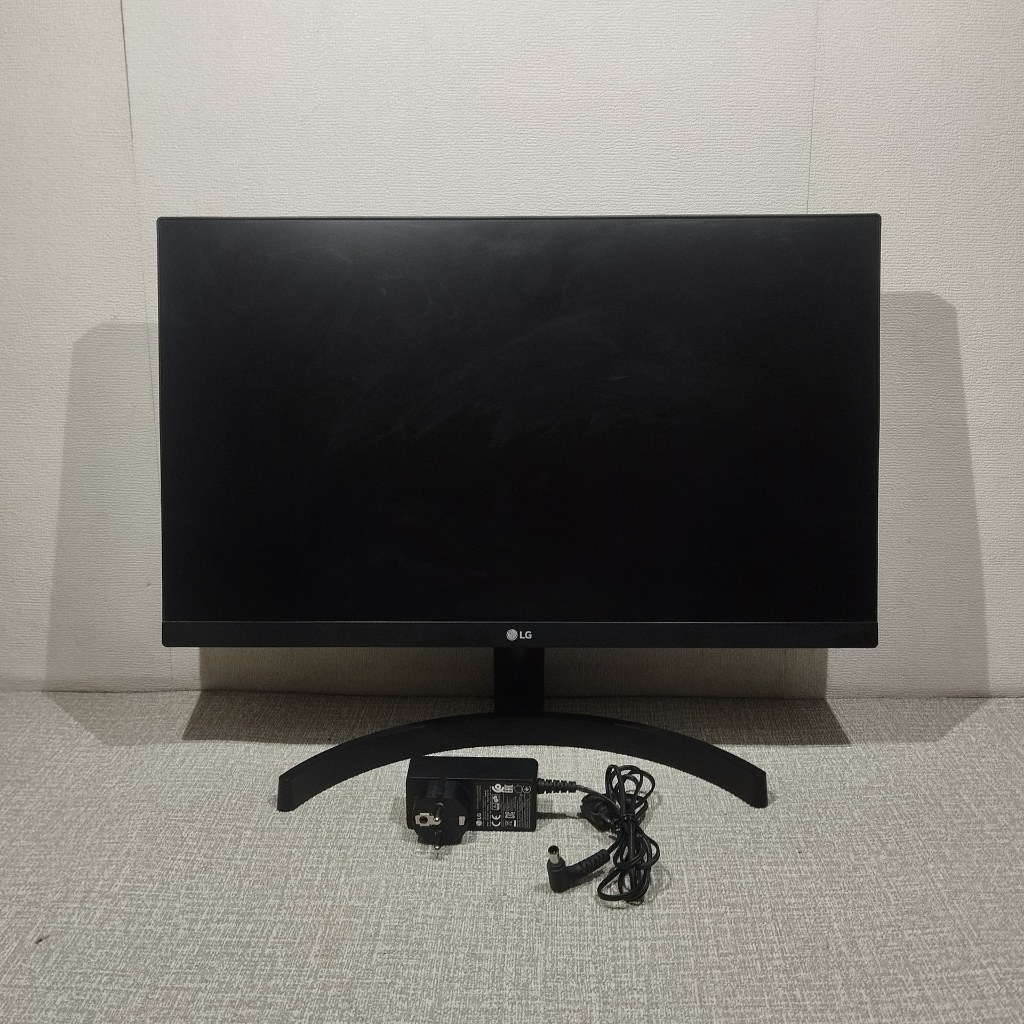 Monitor bekas LED LG 22 inch IPS 75Hz Full-HD 1920x1080 - Like New, Full Set, No Minus
