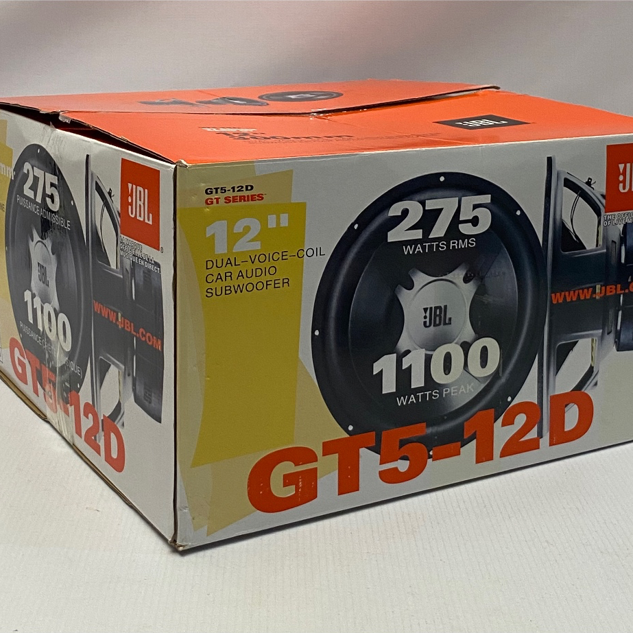 Subwoofer GT5-12D 12”1100W jbl dual voice coil