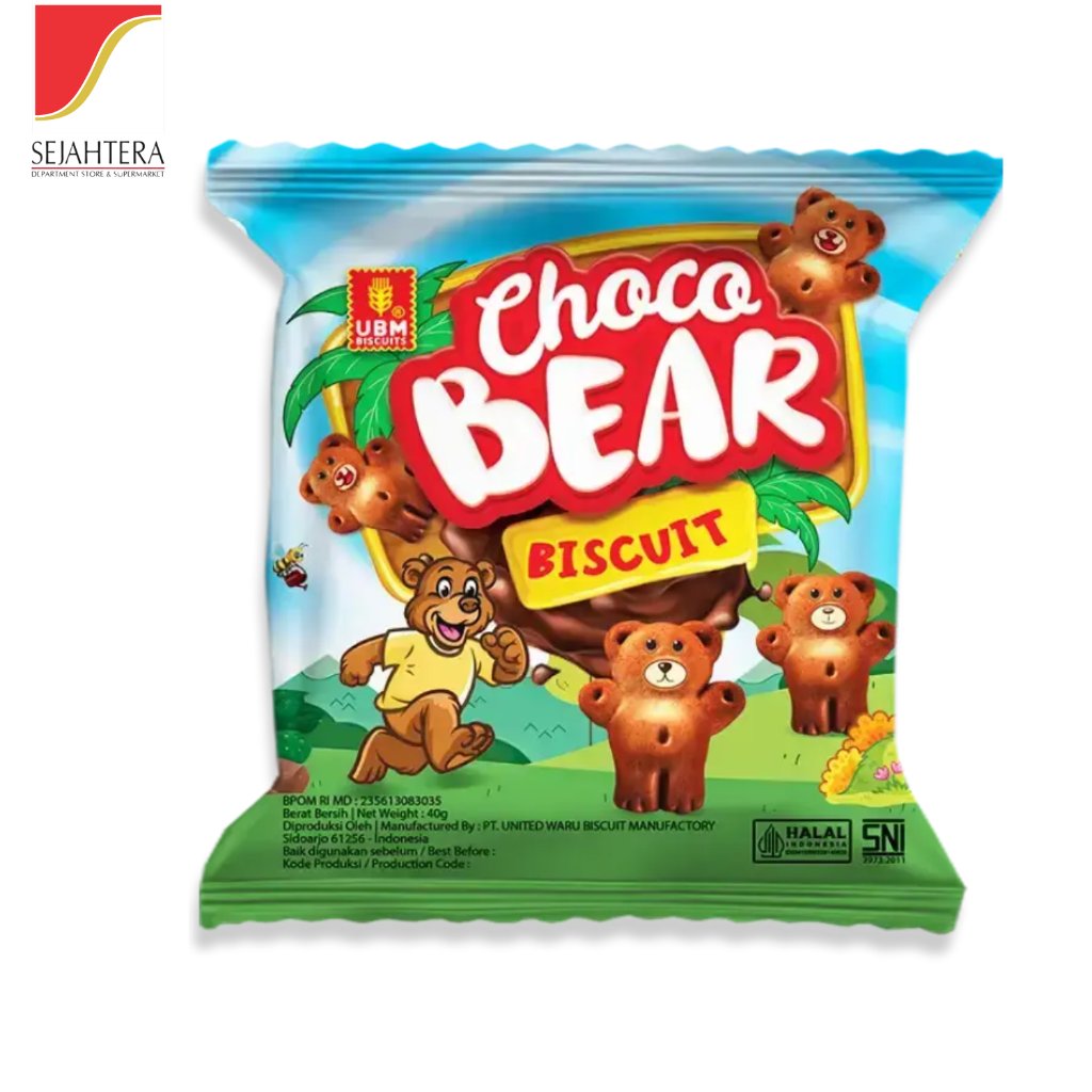 UBM BISCUIT CHOCO BEAR 50g BKS