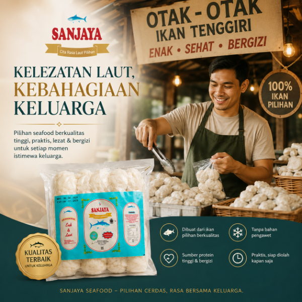 Otak-Otak 1kg Otak - Otak Ikan BPOM Kemasan 1Kg