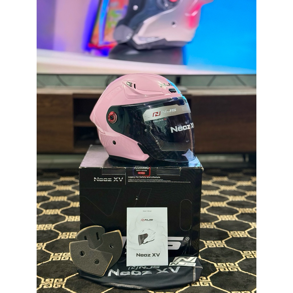 Helm NJS Neos XV Brooklyn Pink