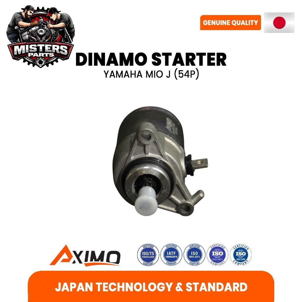 AXIMO - Dinamo Starter Y02 Yamaha Mio J 54P / Mio GT 115 / Fino FI 115 / X-Ride 115 / NMAX 155 2012 